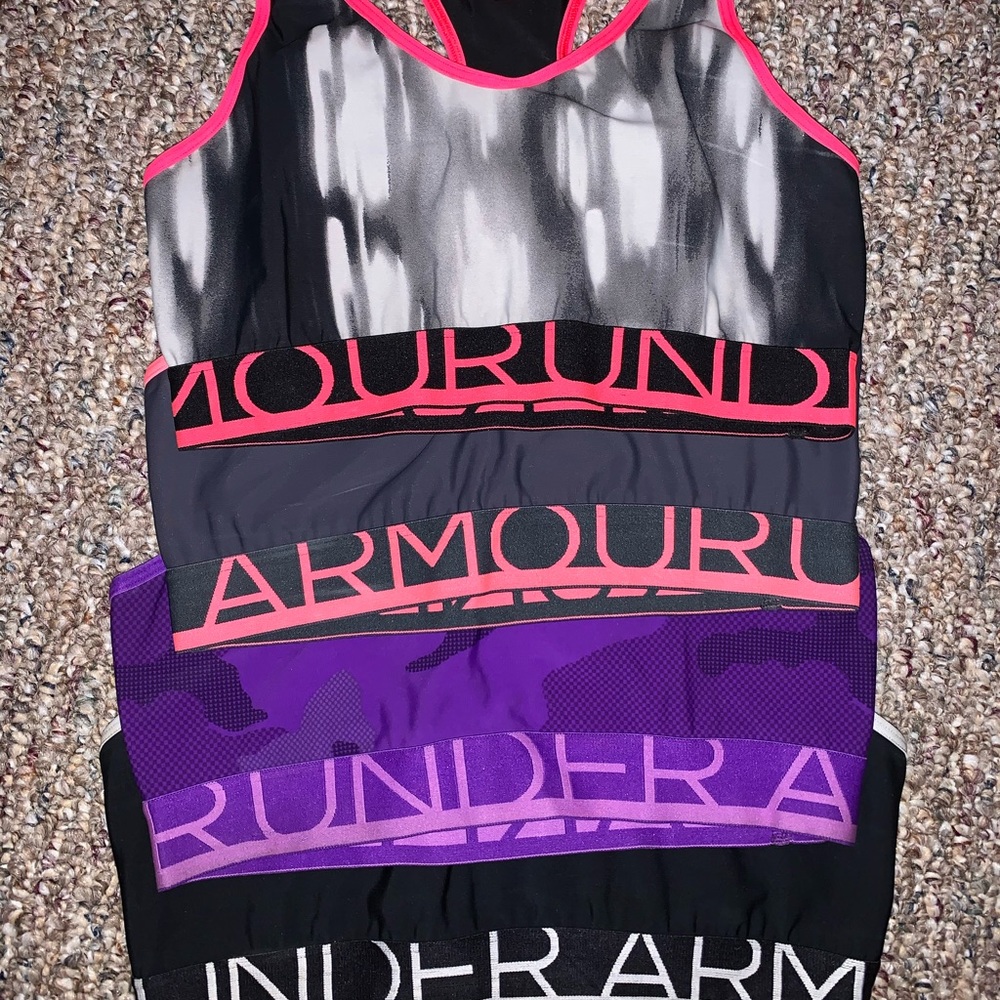 Under armor sports bras